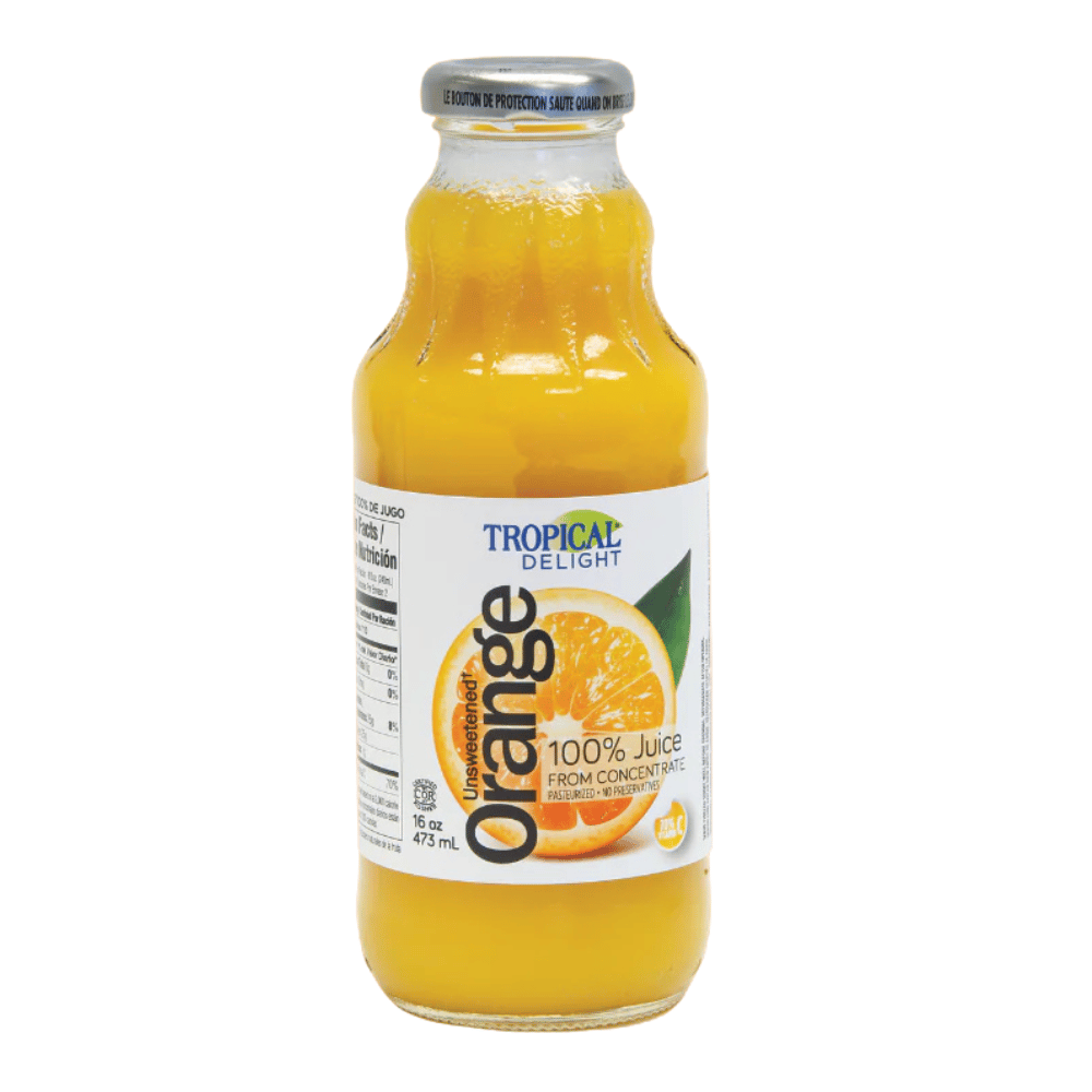 【Délice Tropical】Jus d'Orange 12 x 473ML