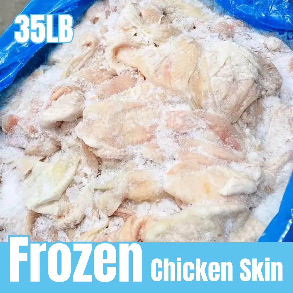 Chicken Skin, Frozen 35LB
