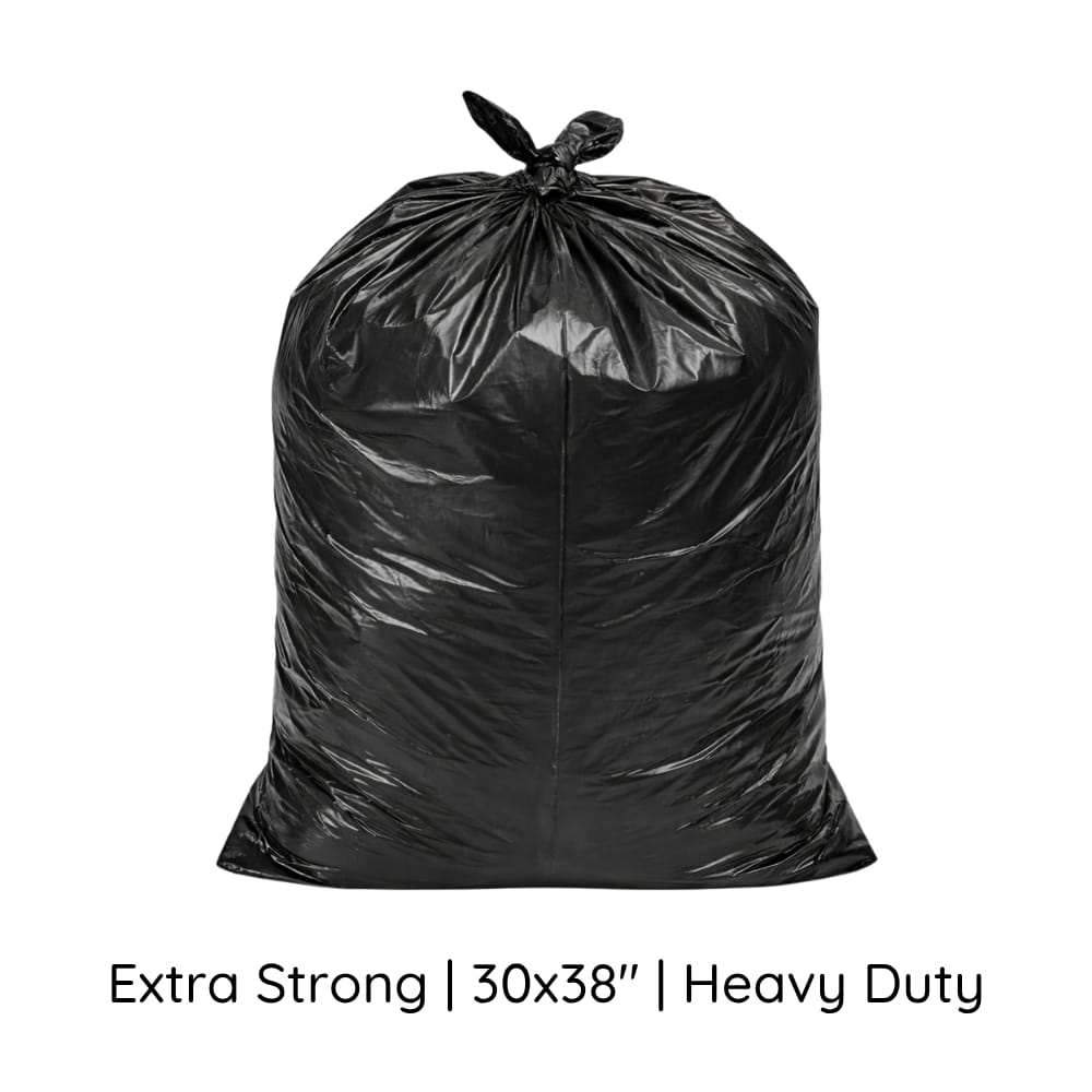 【Heavy Duty】[30x38] 30 x 38'' Extra Strong 加厚黑色垃圾袋 250CT