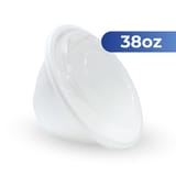 【SUNPAK】[NB-38W] 可微波面碗 带盖 150SETS x 38OZ