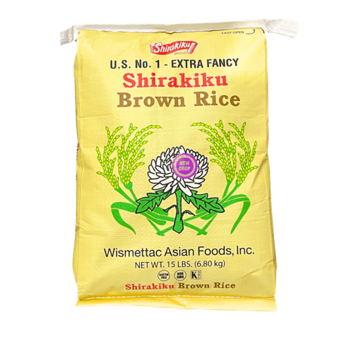 【Shirakiku】US No.1 Brown Rice 15LB