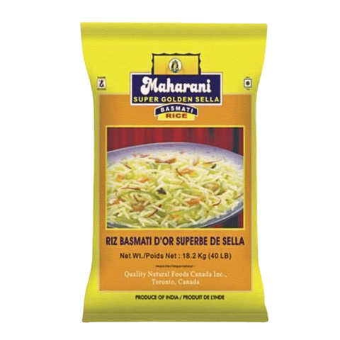 【Maharani】金色蒸制印度香米 40LB