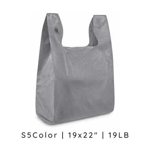 【S5Color】19 x 22" T-Shirt Bag/Plastic Bag 19LB