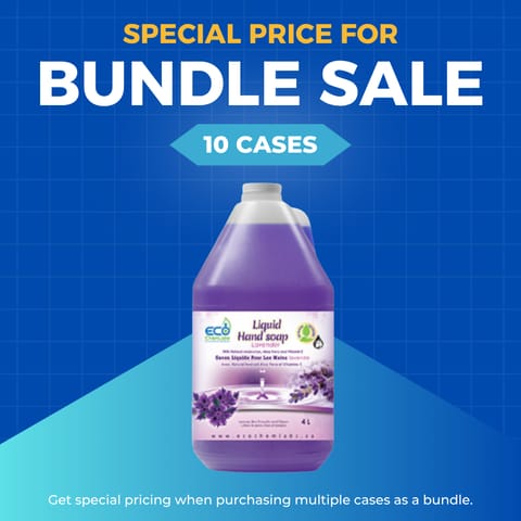 【Locanz Eco】Liquid Hand Soap (Lavender Scent) 4 x 4L (min. 10)