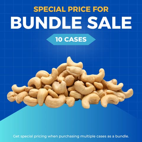 【Chef Royale】Cashew Nuts 25LB (min. 10)