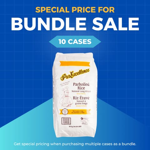 【Par Excellence】Parboiled Long Grain Rice 20KG (min. 10)