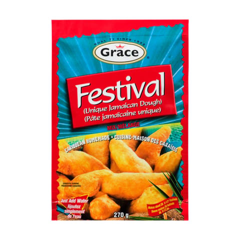 【Grace】Caribbean Festival Mix (Unique Jamaican Dough) 12 x 270G